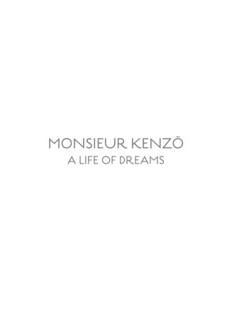 Monsieur Kenzō: A Life of Dreams